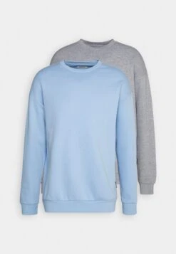 YOURTURN Unisex 2 Pack - Sweater - Light Blue/Mottled Grey -Kleding Verkoop d5605caa08164fc8800d1ae1108c4f57
