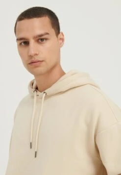 YOURTURN Unisex - Hoodie - Beige -Kleding Verkoop e46680d50fa44f18860dc73bdfafa72d