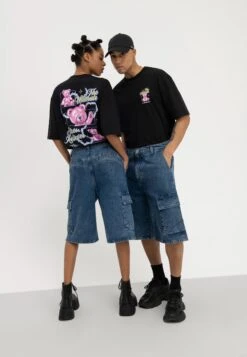 YOURTURN Unisex - Jeansshort - Blue Denim -Kleding Verkoop ecd6436b78e940a48a045c4ddc53236b