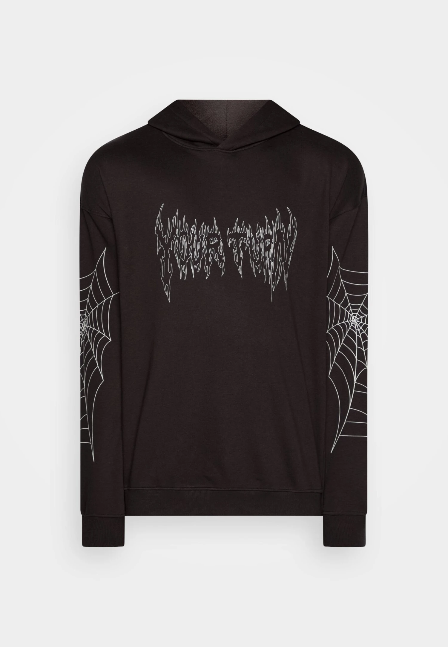 YOURTURN Spiderweb Unisex - Hoodie - Black 7 YOURTURN Spiderweb Unisex - Hoodie - Black - Afbeelding 5