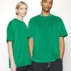 YOURTURN Unisex - T-Shirt Basic - Green -Kleding Verkoop f6fb041b84da470e93575435e3205b89