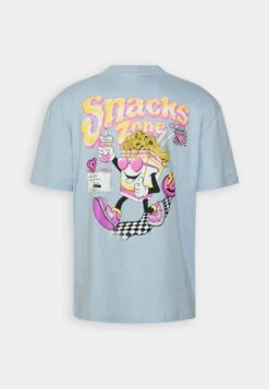 YOURTURN Unisex - T-Shirt Print - Blue -Kleding Verkoop f7e4f24b6e124709b6b1f76e425cfad8