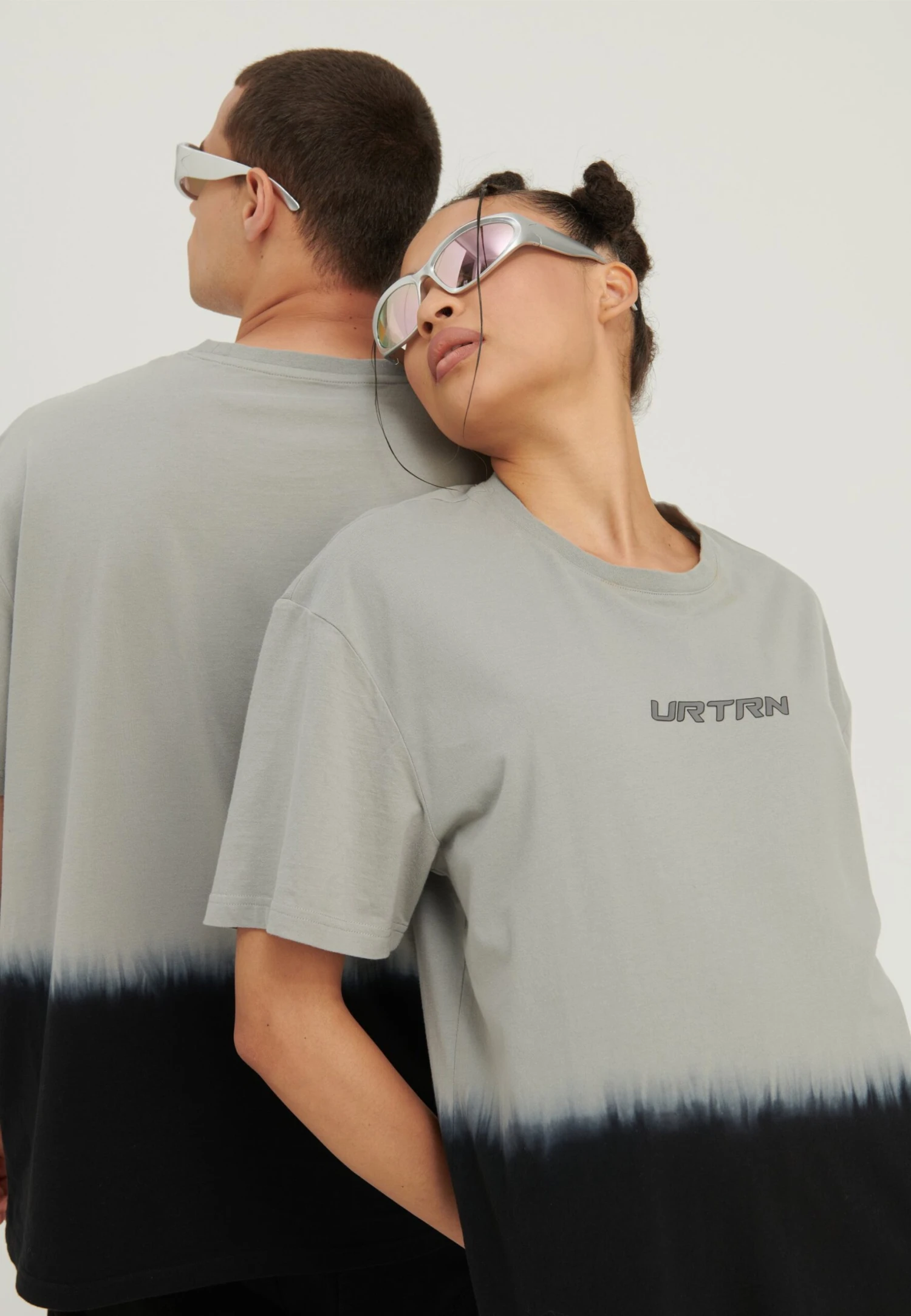 YOURTURN Unisex - T-Shirt Print - Grey 5 YOURTURN Unisex - T-Shirt Print - Grey - Afbeelding 3