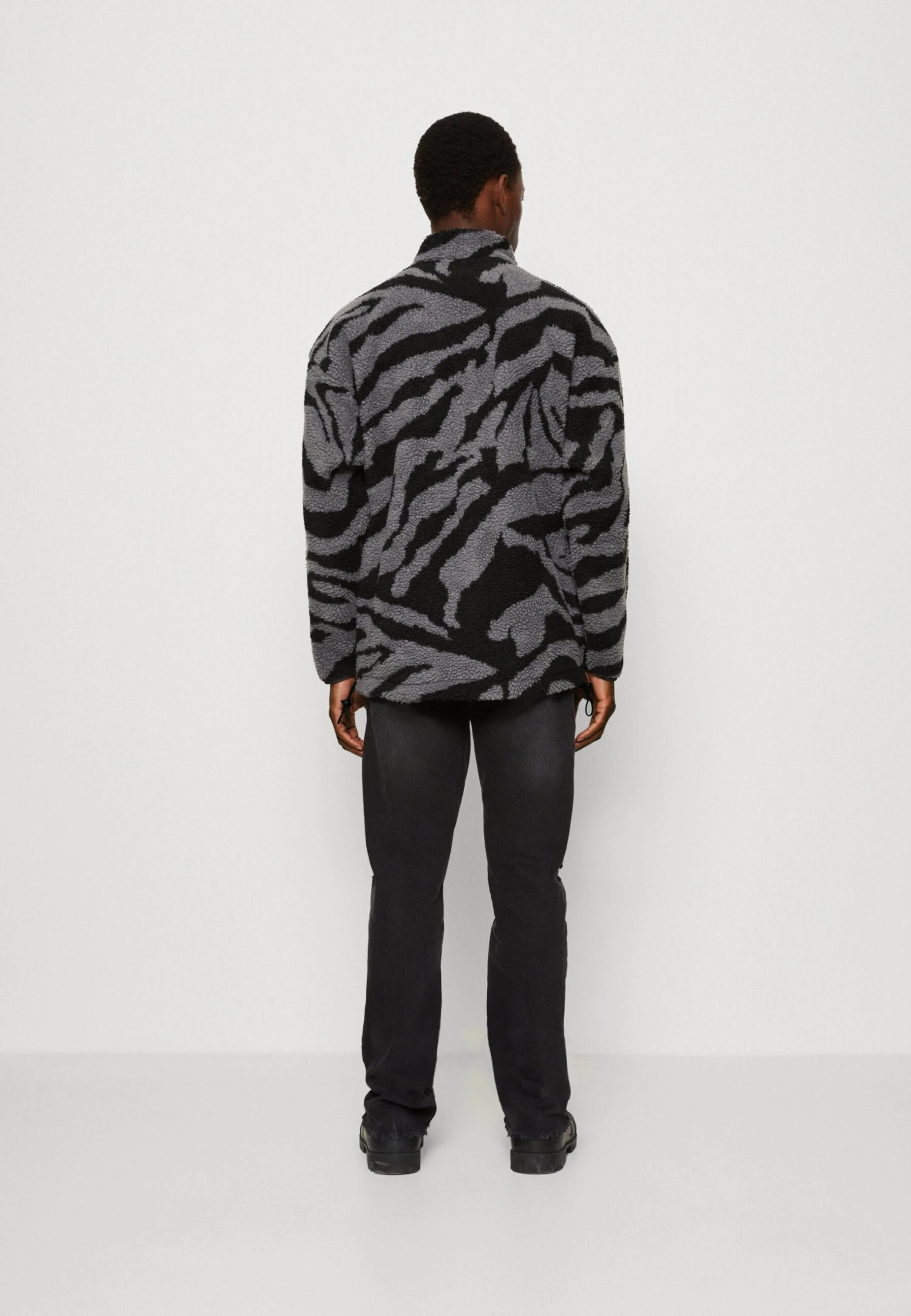 YOURTURN Unisex - Fleecejas - Grey 5 YOURTURN Unisex - Fleecejas - Grey - Afbeelding 3