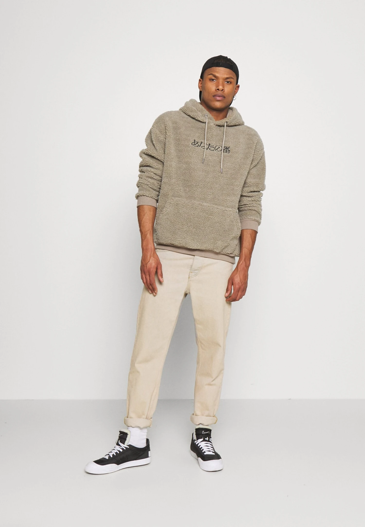 YOURTURN Unisex - Hoodie - Stone 4 YOURTURN Unisex - Hoodie - Stone - Afbeelding 2